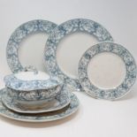 A Doulton Selborne pattern part dinner service (box)