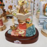A Border Fine Arts Beatrix Potter figure, Tailor Of Gloucester A2439, and eight other Beatrix Potter