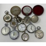 Assorted pocket watches, and other items (qty)