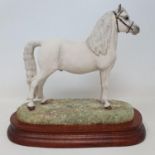 A Border Fine Arts figure, Welsh Mountain Pony Stallion - Section A, limited edition 104/1250, by
