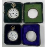 An open face pocket watch, the enamel dial signed C. Marcks & Co, Bombay & Poona, in a silver