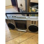 A Grundig TH14 reel to reel tape machine, and various other audio equipment (qty) This lot is from a