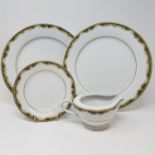 A Noritake, part dinner service, and various other ceramics and glassware (3 boxes)