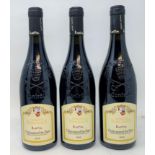 Eight bottles of Domaine Saint Gayan Chateauneuf-du-Pape, 2010, in a cardboard case, purchased
