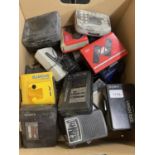 A Sony walkman cassette player, and various other walkman (box) This lot is from a vast collection