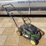 A John Deere 189 cc OHV petrol lawnmower