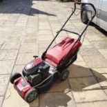 A Mountfield ST 120 petrol lawnmower