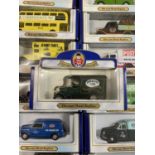 An Oxford die-cast promotional model van, Jordans and 69 others, all boxed (box)