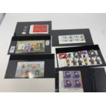 Assorted commemorative stamps