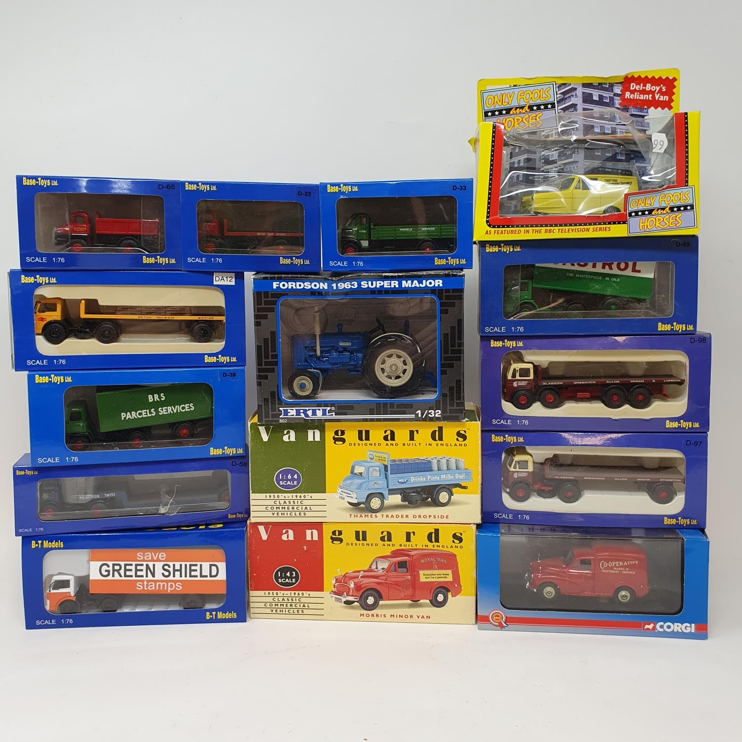An Ertl Fordson Super Major Tractor, boxed and various other model trucks and tractors, all boxed ( - Image 2 of 2