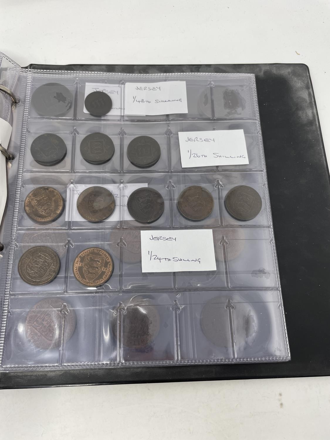 Assorted Jersey, Guernsey, GB an other assorted coins, in an album, trays and loose (qty) - Image 7 of 13