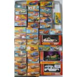 Matchbox 75 series model cars, numbers 70, 73, 58, 13, 15, 69, 10, 46, 3, 59, 3, 3, 31, 1, 38, 21,