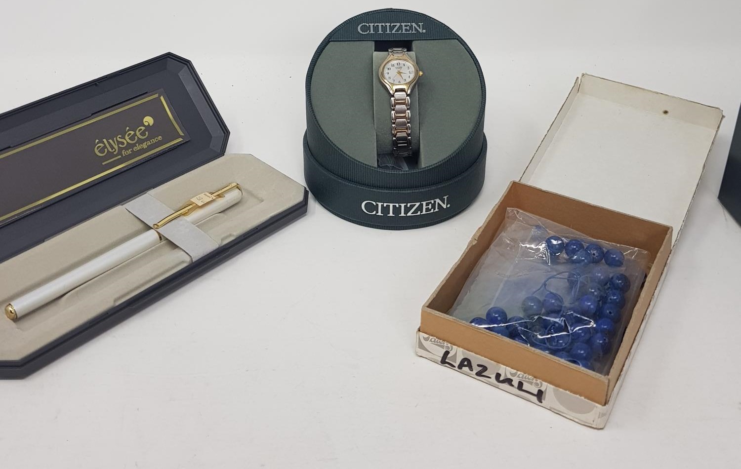 A ladies Citizen wristwatch, boxed, and other costume jewellery (box) - Image 2 of 2
