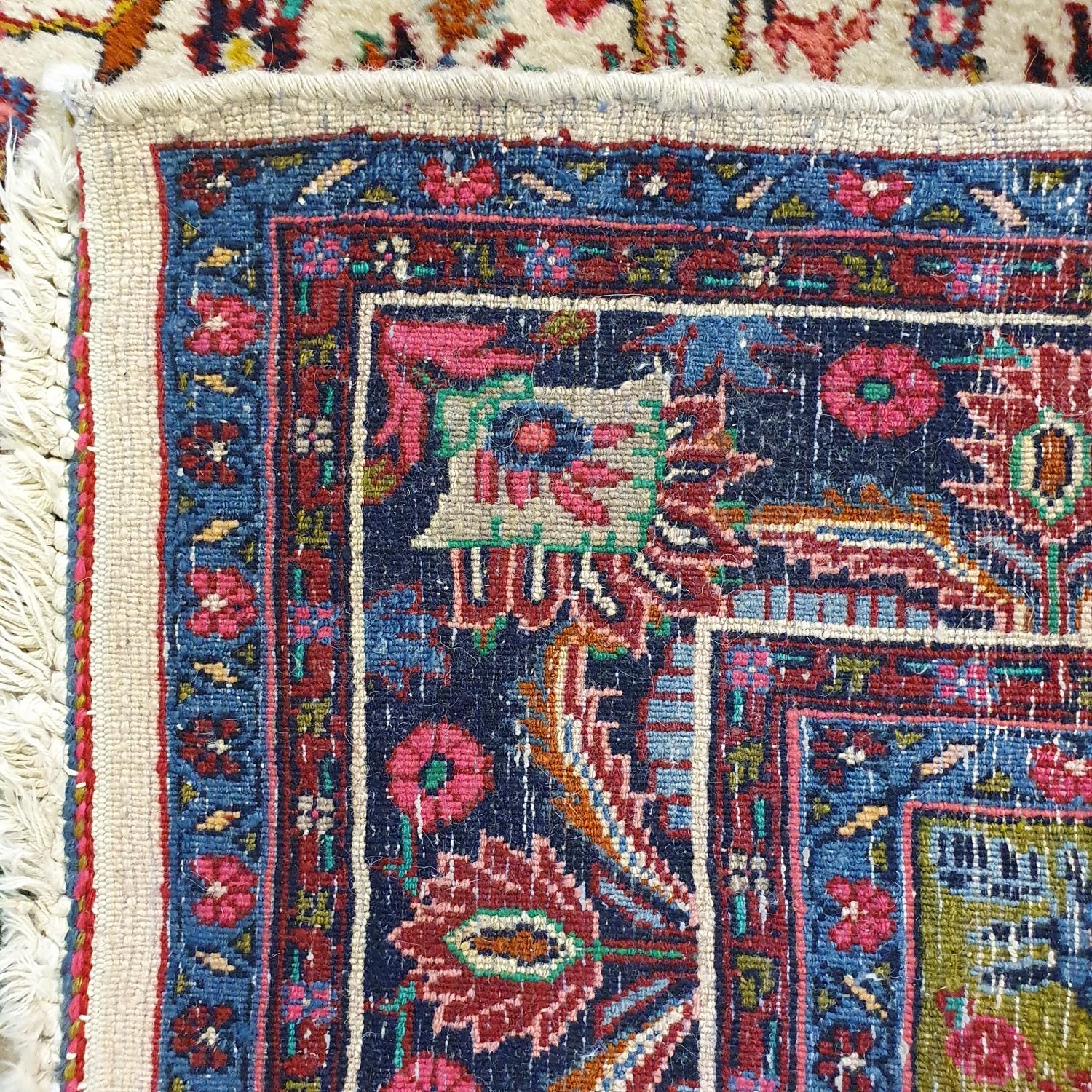 A Persian Bidjar rug, 203 x 120 cm - Image 3 of 3