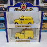 An Oxford die-cast promotional model van, AA service and various boxed and unboxed models (2 boxes)