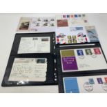 A large group of First Day Covers, in albums and loose (box)