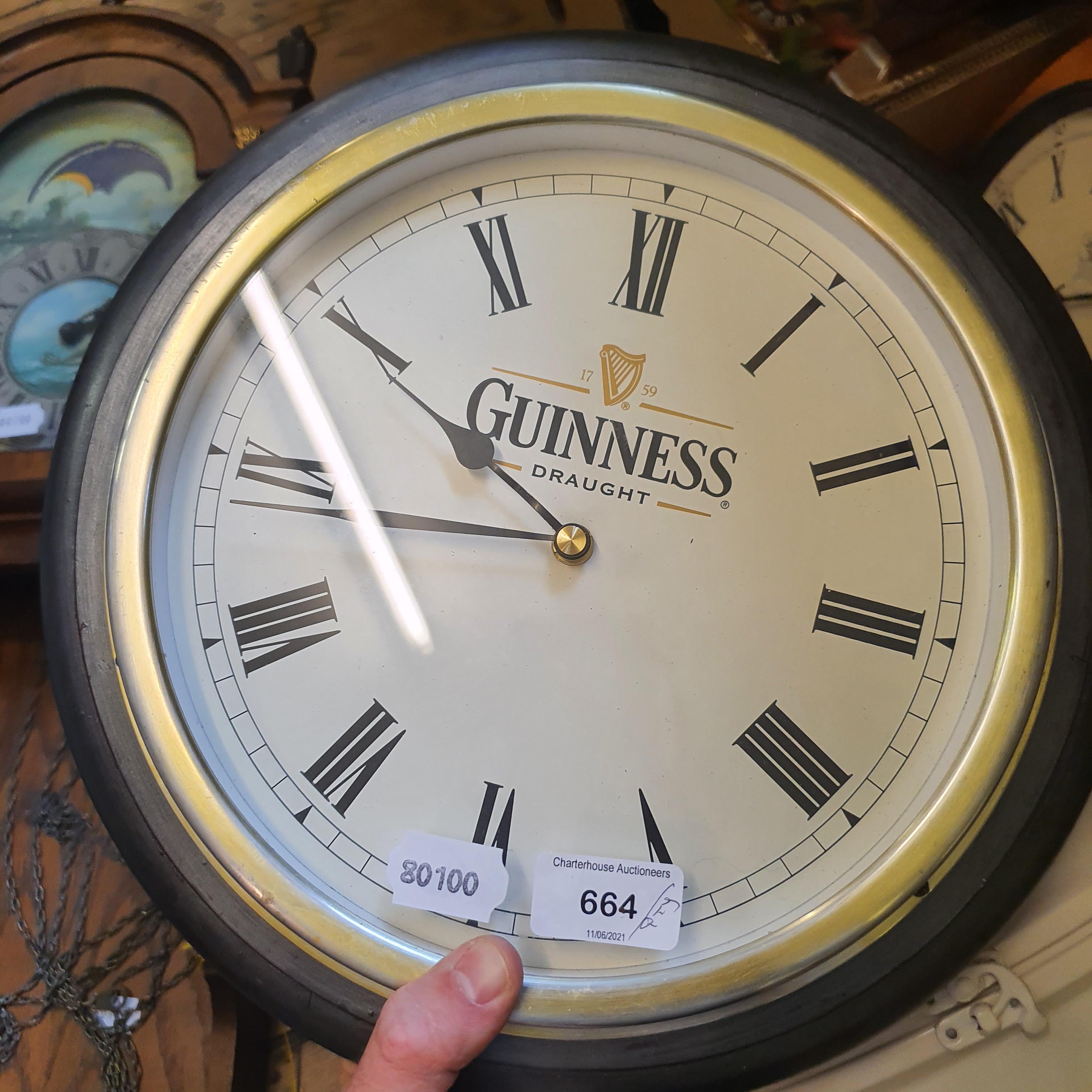 A wall clock, in an oak case and various other clocks (4 boxes) Mostly battery powered - Image 12 of 18