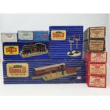 A Hornby Dublo OO gauge T.P.O mail van set, boxed, various other Hornby Dublo boxed and unboxed