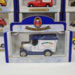 An Oxford die-cast promotional van Fotorama, and 22 others, all boxed, and various unboxed die-