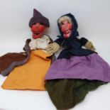 A Punch and a Judy puppet (2)