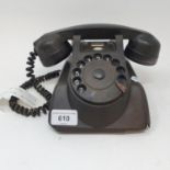 A Bakelite dial telephone, A515 Prop phone