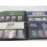 Assorted presentation packs, stamp booklets and other items (box)