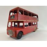 A Tri-ang railways tinplate London bus