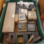 Various magic lantern slides (box)