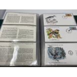 The World Wildlife Fund First Day Cover Collection, in an album