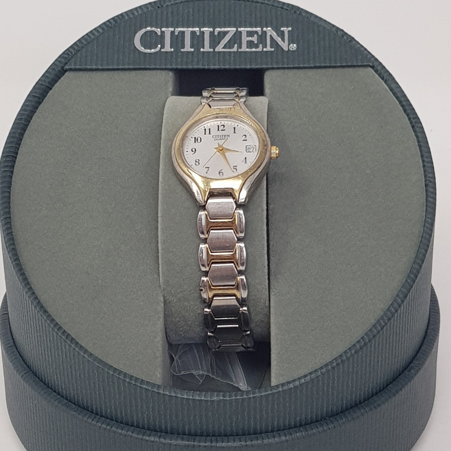 A ladies Citizen wristwatch, boxed, and other costume jewellery (box)
