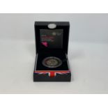 A London 2012 Handover to Rio silver proof £2 coin, and other proof coins, all boxed