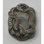 A silver snake vesta This is a modern copy