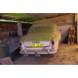 1967 Volvo 132 restoration project Registration number GPR 323E Barn