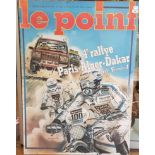 A Paris Dakar poster Probably the only one in the UK. The owner was involved with preparing a