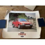 Assorted Ford posters, including Capri 280, Cougar and others (qty)