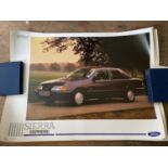 Assorted Ford posters, including Granada, commercials and others (qty)