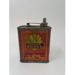 A Junior Shell can, 'Specially Prepared for Cleaning and Automatic Lighters', 12 cm high original,