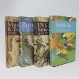 The New Naturalist, 13 vols, 1, Butterfly's 4, Britain's Structure & Scenery, 8, Insects Natural