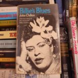 Chilton (John), Billies Blues, and various books on Jazz (3 boxes)