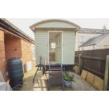 A Shepherds Hut, known as Daisy: Daisy is a vintage restoration project and has been restored,