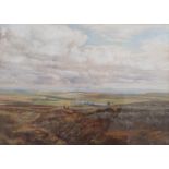 Roger Inman, landscape, pastel, signed and dated '88, 42 x 59 cm