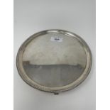 A George III silver salver, Peter, Ann & William Bateman, London 1801, 11.5 ozt, 20 cm diameter