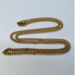 A 9ct gold chain, 11.4 g