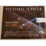 Thirty five Promotional video film posters, Star Trek First Contact, 1996 (4), Vampire in