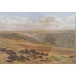 Roger Inman, landscape, pastel, signed and dated '88, 40 x 57 cm