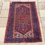 A Persian Malaya rug, 205 x 135 cm