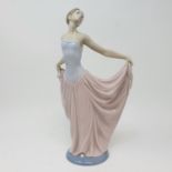 A Lladro figure, of a dancer, No 05050, 30 cm high, boxed
