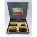 A Hornby M1 Passenger train set, (boxed) and a Hornby O gauge tank goods set, No. 45 (boxed)