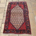 A Persian Sarab rug, 203 x 141 cm