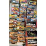 Assorted Matchbox 75 series model cars (box)